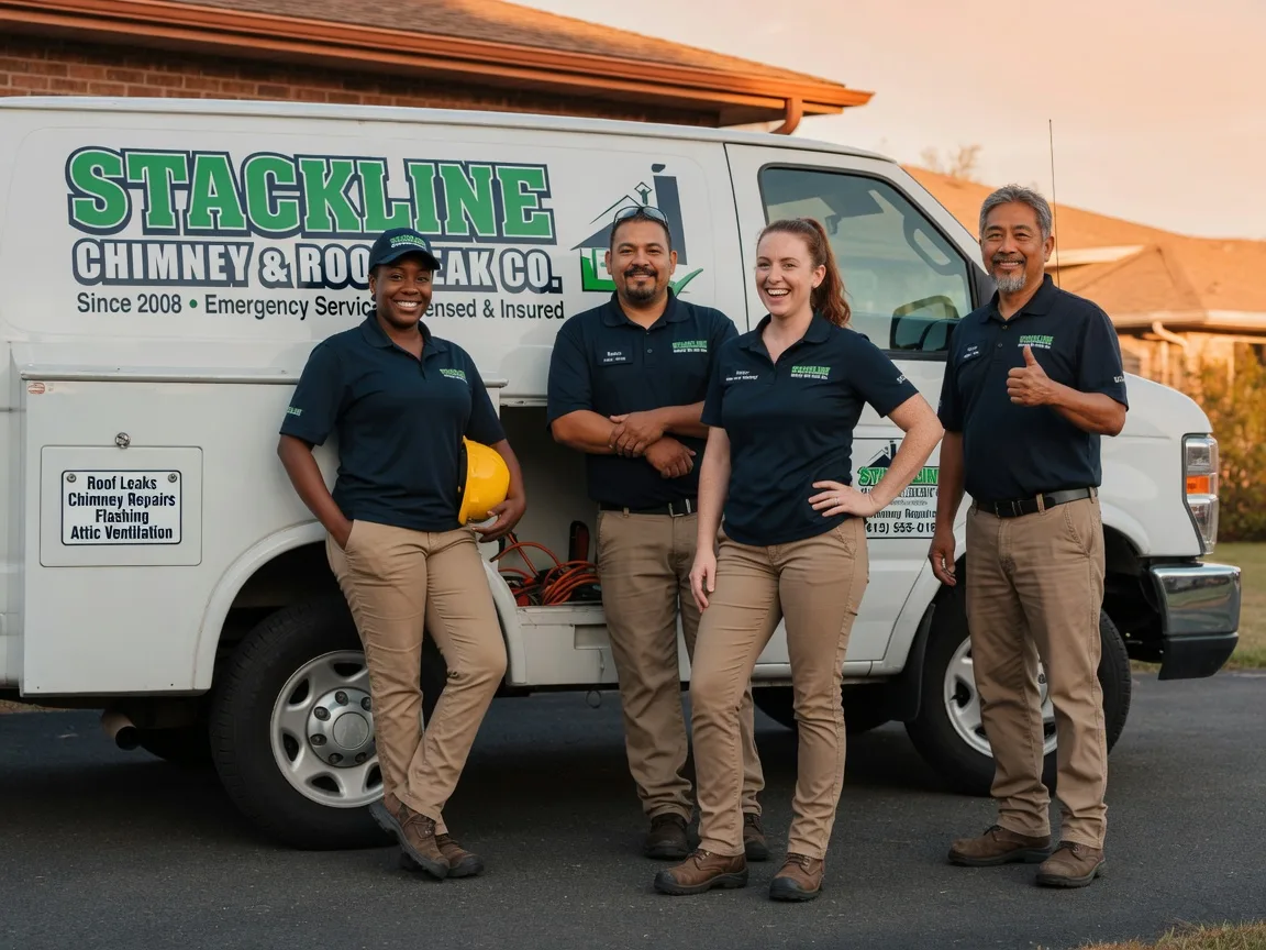 Chimney flashing repair company in Manhattan, NV